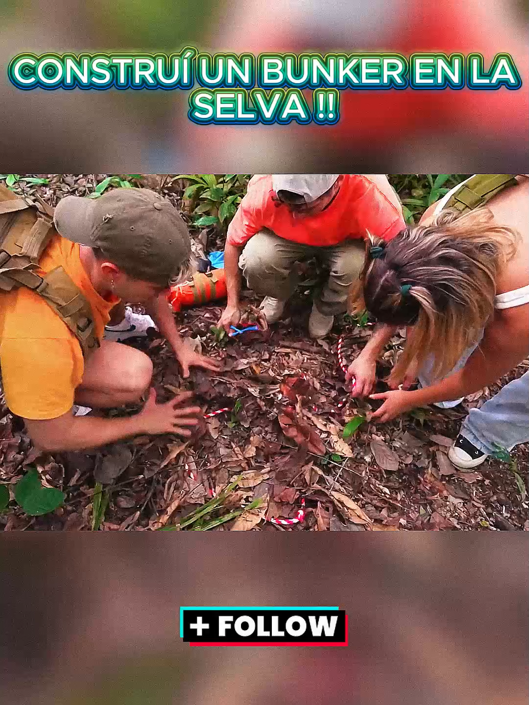 CONSTRUÍ UN BUNKER EN LA SELVA !!  part 6#viral #fyp #mexico