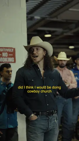 Nothing like some @PBR Cowboy Church! Proud of these brave men. While everyone’s watching the RIDE, God’s looking to see what you’ll do in the ROOM when no one’s watching. 