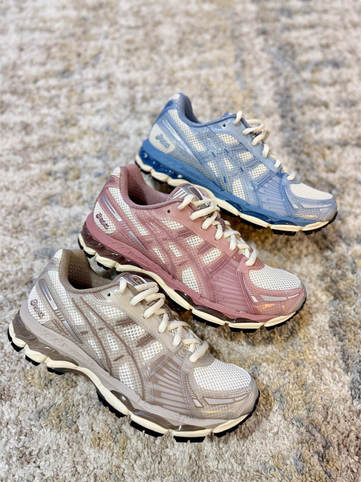 Kith x ASICS loyalty 🔥 three tiers, three vibes. Which one’s your favorite?   #kith #asics #sneaker #FYP