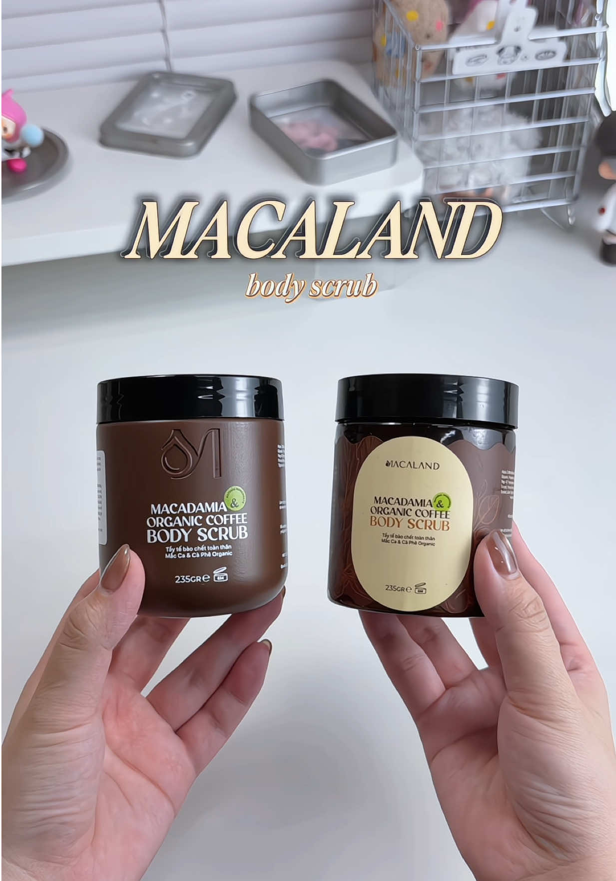 Hũ bạc xỉu của tuiiii #macaland #taytebaochet #bodyscrub #taytebaochetcaphe 