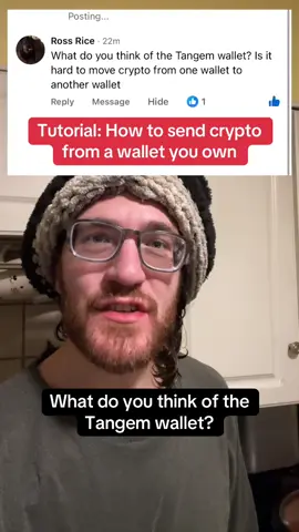 My thoughts on Tangem wallet, plus a live demo of how to send crypto from one wallet to another wallet or exchange account you own. — #learn #crypto #cryptocurrency #arculus @Arculus #tutorial 