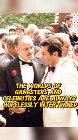The worlds of gangsters and celebrities are always hopelessly intertwined.#foryoupage❤️❤️ #fy #goodfellas #godfather 