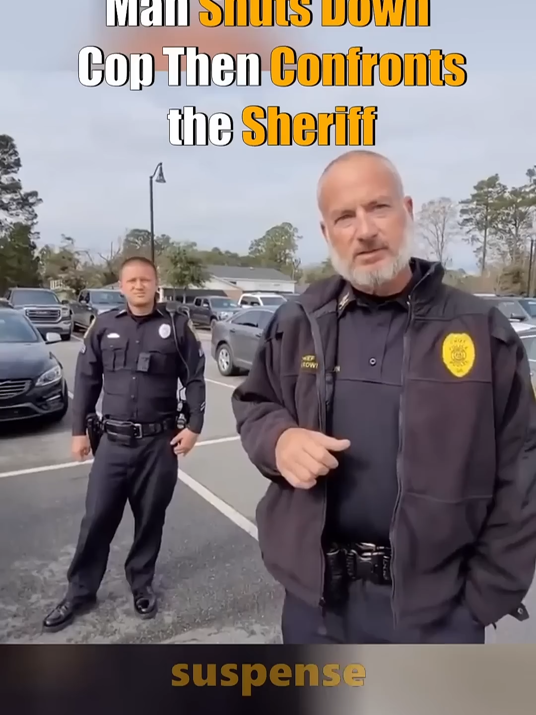 Man Shuts Down Cop Then Confronts the Sheriff#justice #viralvideos