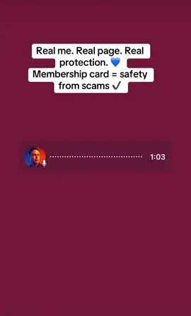 No fake profiles. No confusion. This is me—protect yourself, be a real fan 🤍✨ #RealAccount #OfficialPage #NoScams #RealFansOnly #StayProtected 