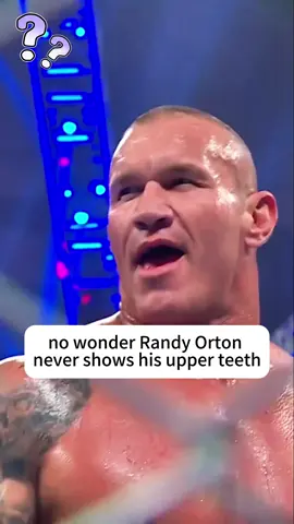 No wonder Randy Orton never shows his upper teeth—hidden behind that cold smile are three untold secrets.#WWE #randyorton #celebrity #foryou #usa 