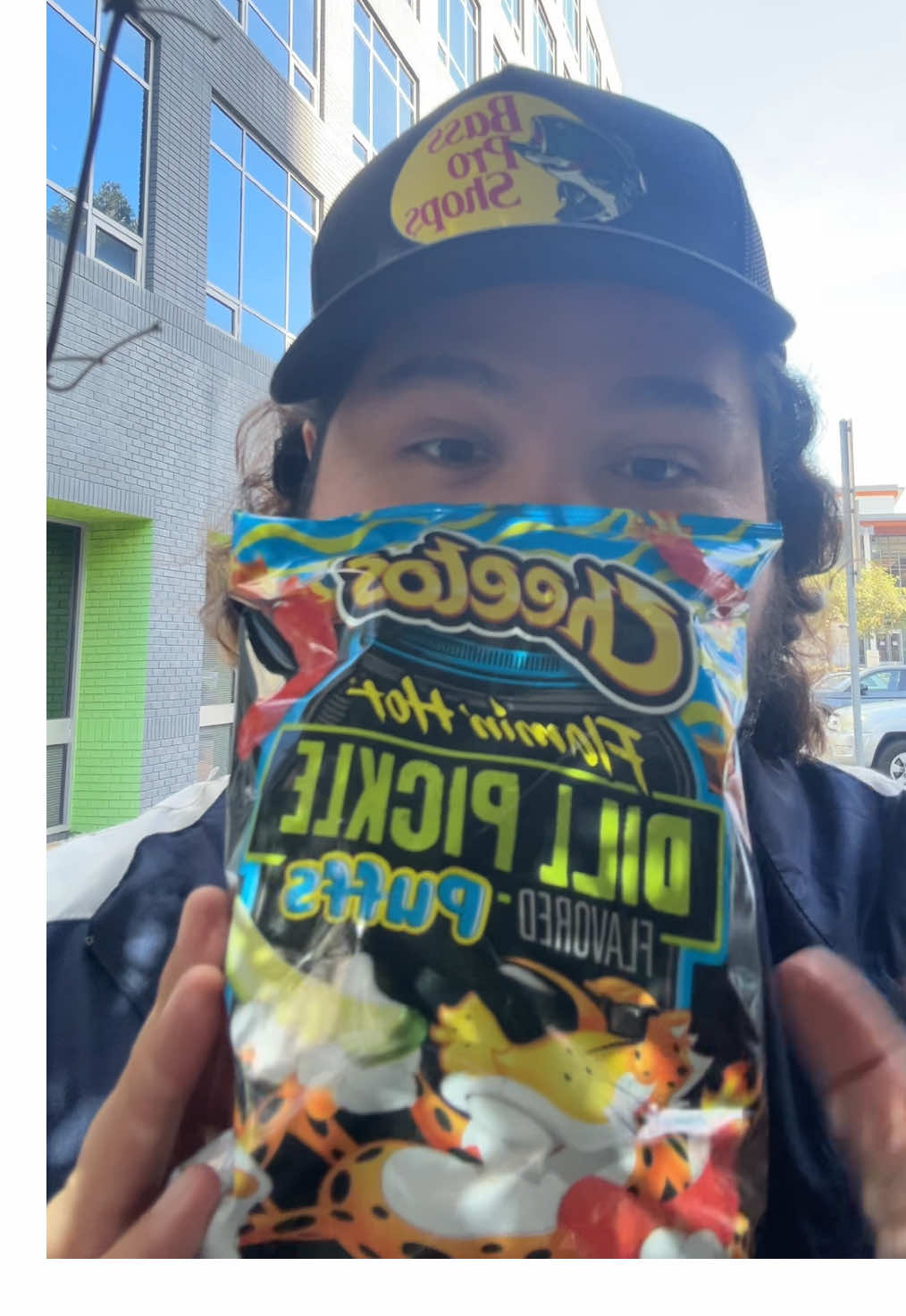 NEW Cheetos Puffs Flamin Hot Dill Pickle 🥒 🔥 FOUND 7 Eleven #hotcheetos  #pickle #new #picklepuffs #7eleven  @7-ELEVEn 