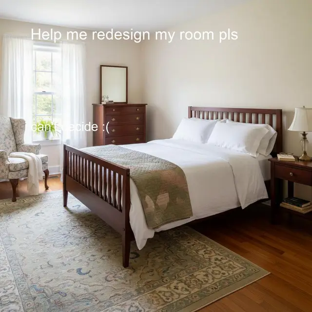 I was about to spend thousands on an interior designer… until I found this. 🤫 I uploaded a photo of my room to DecorAI: Interior Design and this is what it came up with! 🤯 Wait for the final reveal! #interiordesign #roommakeover #homedecor #beforeandafter #homeinspo #interiordesign #viral #fyp #homedesign #interior