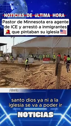 Trabajo en iglesia resultó ser trampa: ICE detiene a indocumentados que pintaban templo #redadas #deportaciones #latinos #migracion #noticias 