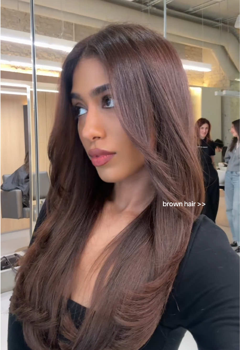 🤎💆🏽‍♀️  #brownhair #indian #hairtok 