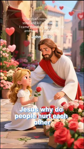 The thief comes only to steal and kill and destroy. I came that they may have life and have it abundantly. John 10:10 #FaithTag #ChristianTikTok #jesuslovesyou #godisgood #christiankids #prayer 