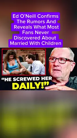 Ed O’Neill Confirms the Rumors and Reveals What Most Fans Never Discovered About Married With Children Ed O’Neill shocks longtime fans 🤯 by revealing hidden truths about Married With Children. Untold stories and behind-the-scenes secrets bring fresh attention to the iconic sitcom, sparking nostalgia and renewed appreciation for the legendary series 📺✨ #EdONeill #MarriedWithChildren #TVLegends #BehindTheScenes #Nostalgia 