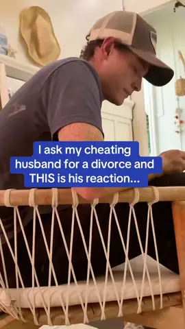 I ask my cheating husband for a divorce and THIS is his reaction... #Love #happy #funnyvideos #Love #funnyvideos 