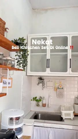 cakep bgt ini 🥰 #pira #pirahome #kitchenset #kitchensetbesi 