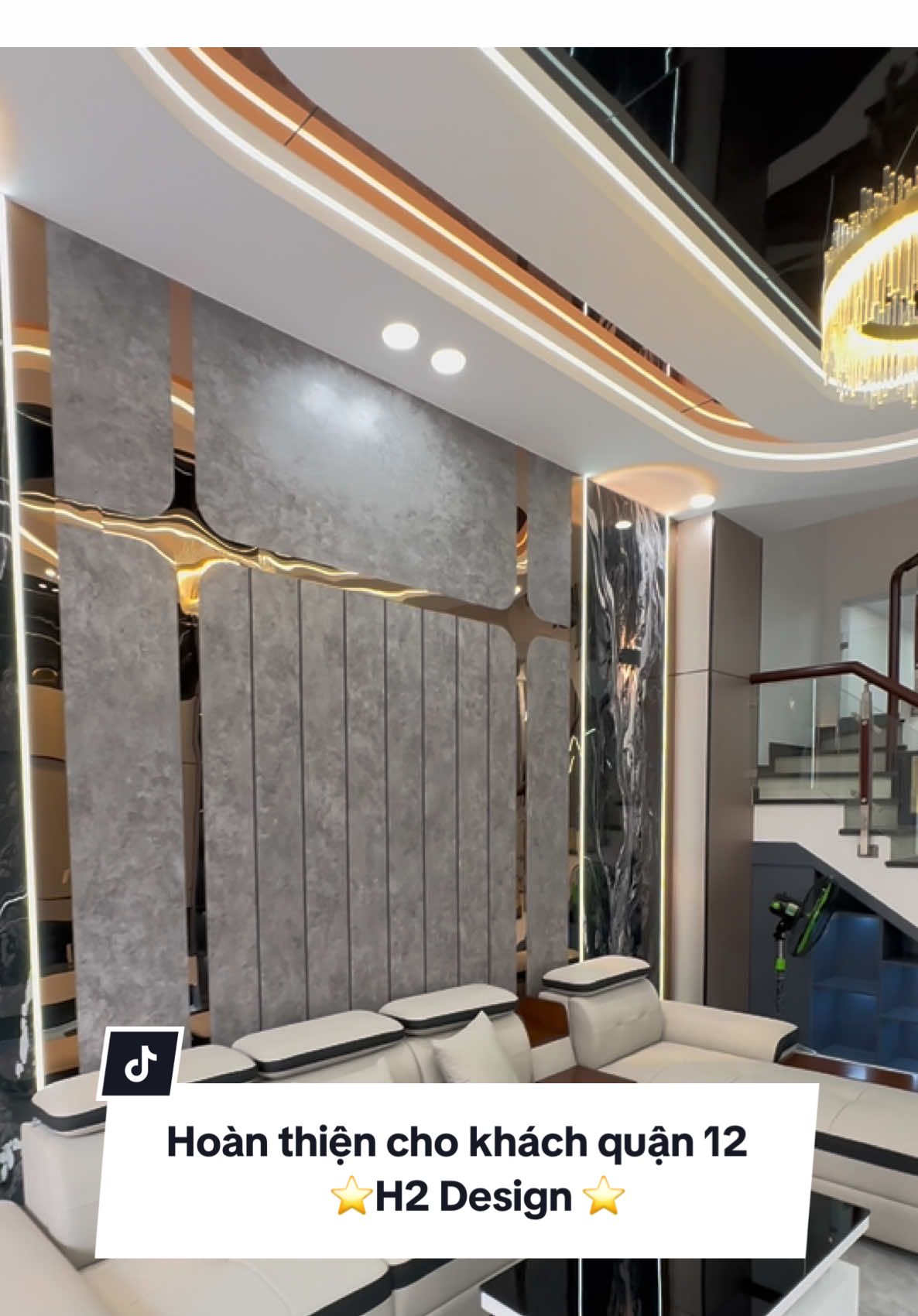 💥 Cải tạo nhà cũ cho khách quận 12 sử dụng tấm ốp than tre cao cấp  ⭐️ H2 Design - Đơn Giản Là Đẹp ⭐️  #xh #xuhuongtiktok #nhadep #H2Design 