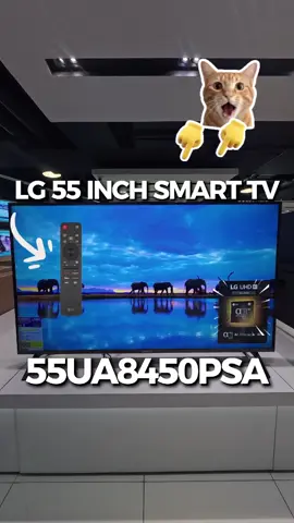 Big screen. Smart moves. 📺✨ LG 55UA8450PSA Smart TV with 4K UHD, webOS, and the iconic Magic Remote 🪄 Point, click, enjoy 😎 #LGTV #55InchTV #fyp  #4KUHD #SmartTV 