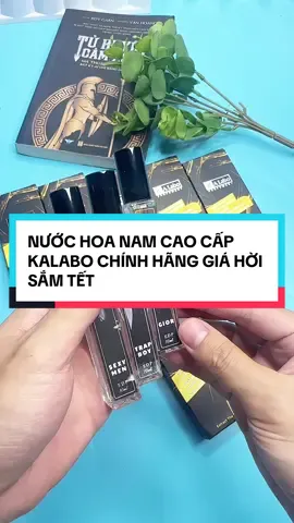 NƯỚC HOA NAM CAO CẤP KALABO CHÍNH HÃNG GIÁ HỜI SẮM TẾT….#nuochoanam #nuochoachinhhang #nuochoaphap #nuochoachiet #nuochoakalabo 
