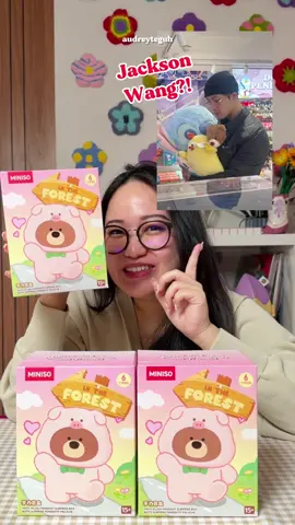 Gift Bear Blind Box di @minisoshopid @MINISO !🧸💕 Jackson Wang?! Yuhuuu! #MINISOIP #minisoindonesia2026 #giftbear #JacksonWang 
