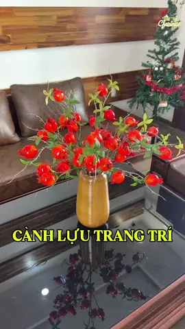 Cành lựu trang trí tết #xuhuong #canhluutrangtritet 