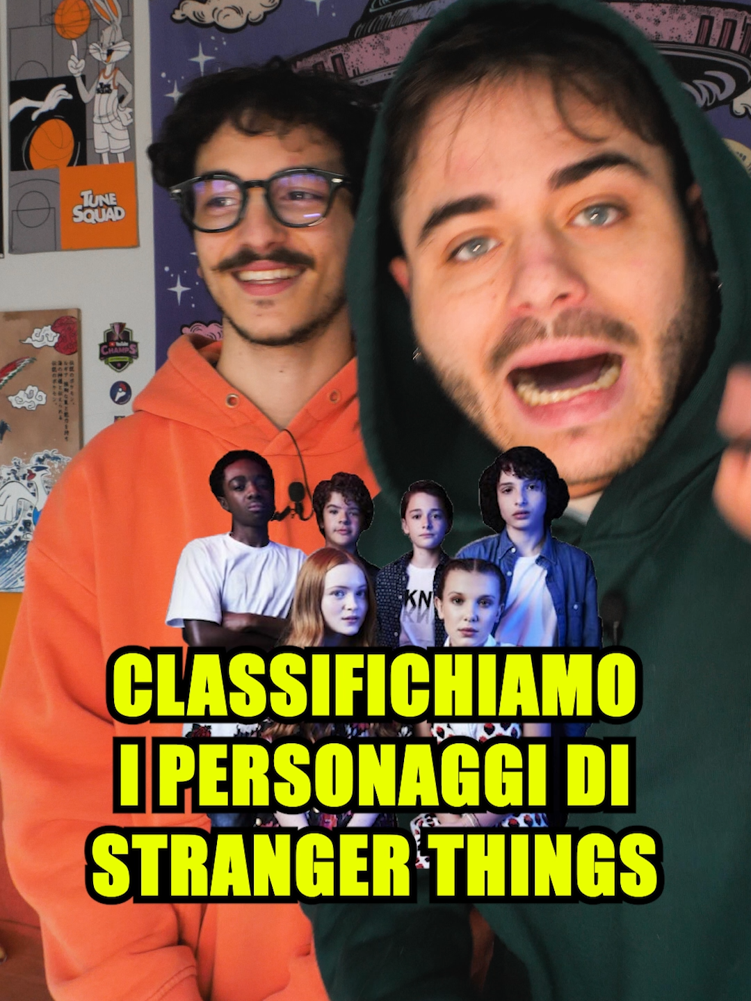 QUAL è il tuo personaggio preferito di STRANGER THINGS? #strangerthings #divertente #serietv #vecna #undici