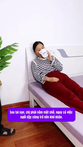 Ghế tựa lưng gấp gọn giúp mẹ tôi ngồi nghỉ ngơi hoặc ăn uống tại giường  #ghetua #tualunggapgon #ghetualung #ghetuathongminh #ghetualungtaigiuong          