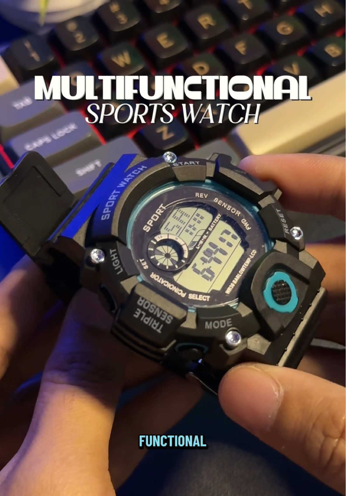 Check mo jan sa yellow basket kung magkano lang yung presyo ng sports watch na to. #sportswatch #watch #kidswatch #waterproofwatch #shockproofwatch 