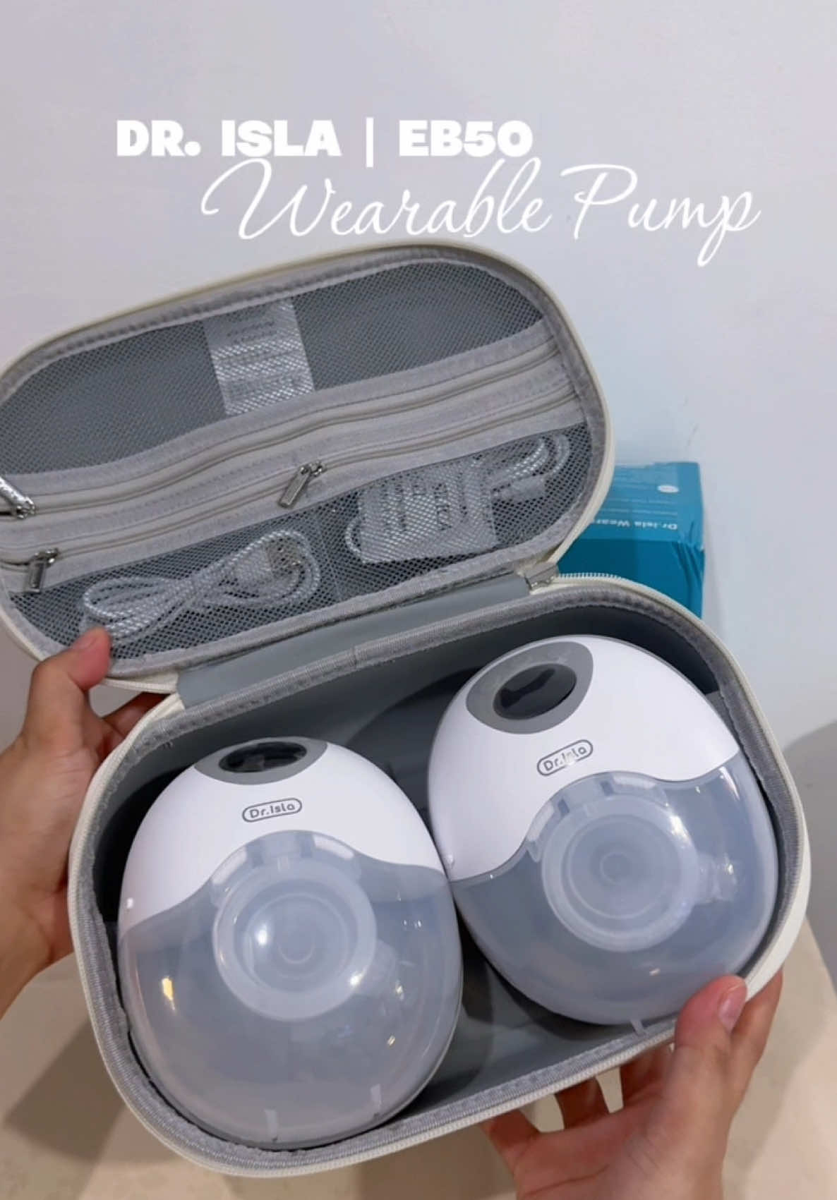 Dr. Isla EB50 Electric Wearable Pump!🤍✨ #drisla #wearablepump #pumpandpour #electricpump #wearablepumps 