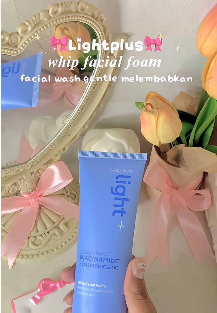 face wash affordable dan ga bikin kering di muka #januarigajiansale #lightplusbywardah #lightplus 