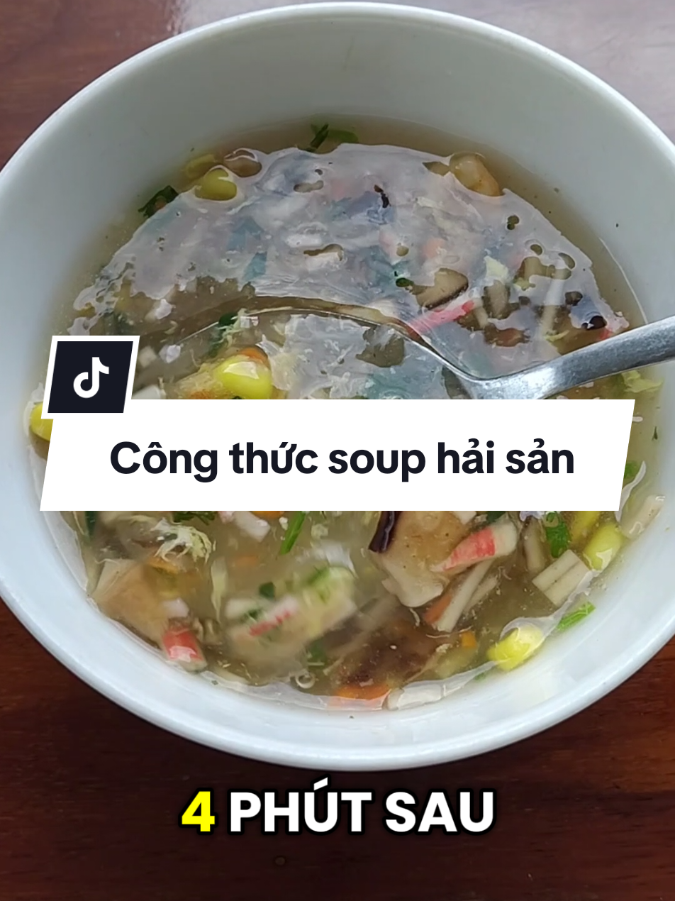 Công thức soup hải sản 4 phút #isouphuups #thatchatnhanh #supanlien #urbox #voucher 