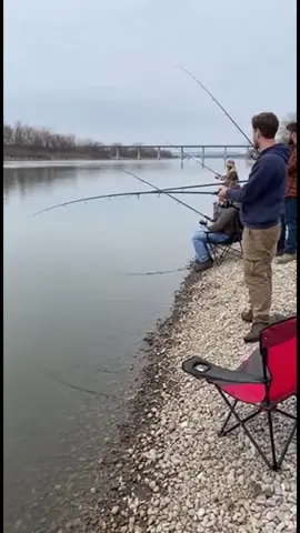 Fishing by the river and a fighter jet zooms low over the water—total jaw-dropper moment for all of us! 🛩️#AIGeneratedVideo#FighterJetRiverFly#FishingDaySurprise#AviationSighting#JawDropperMoments