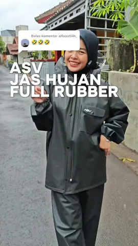 Membalas @alfaaatiiih_ jas hujan asv original ready stok ya #GajianSale #jashujanasv #jashujanasvoriginal 