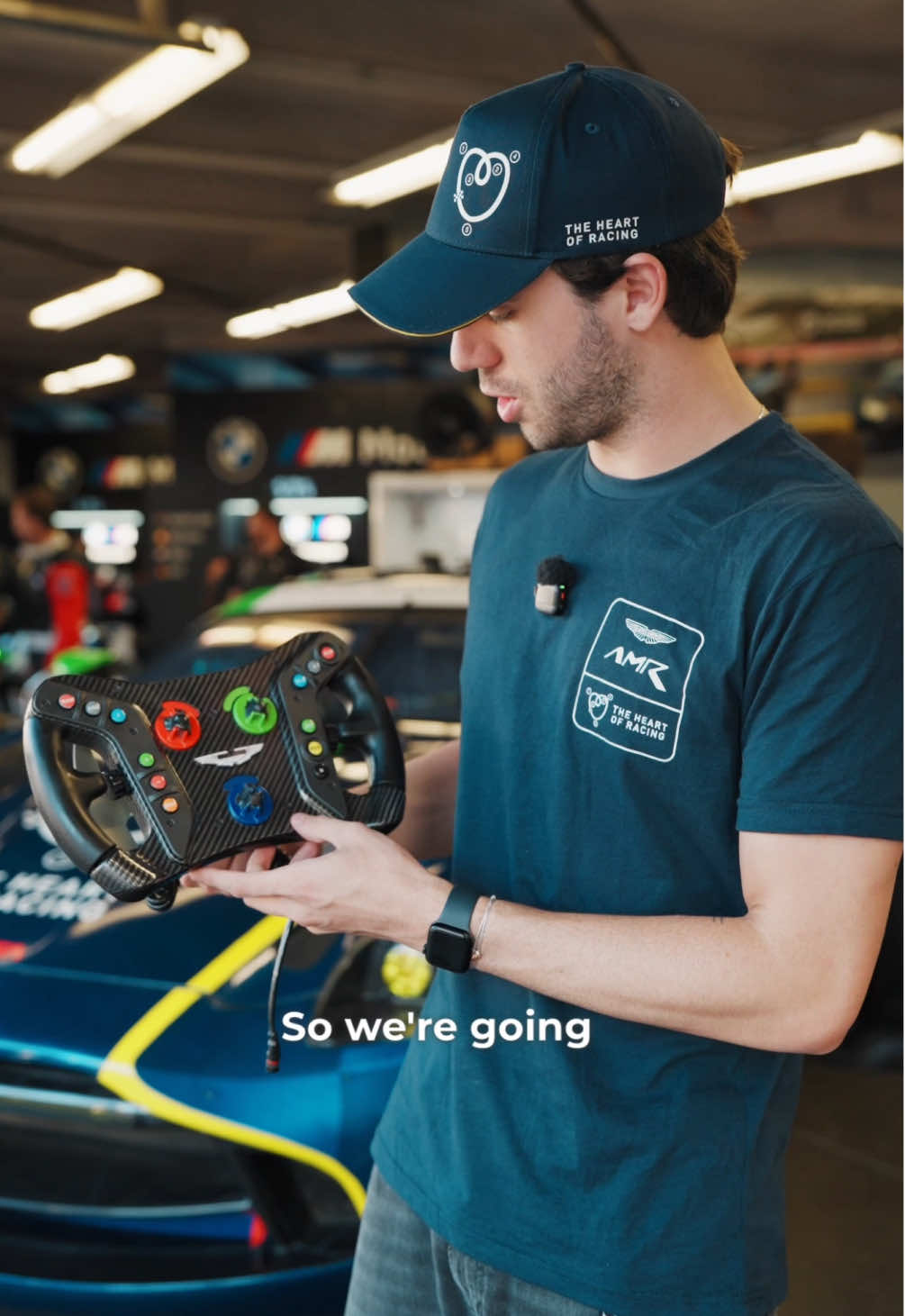 here's the Aston Martin Vantage GT3 steering wheel explained!