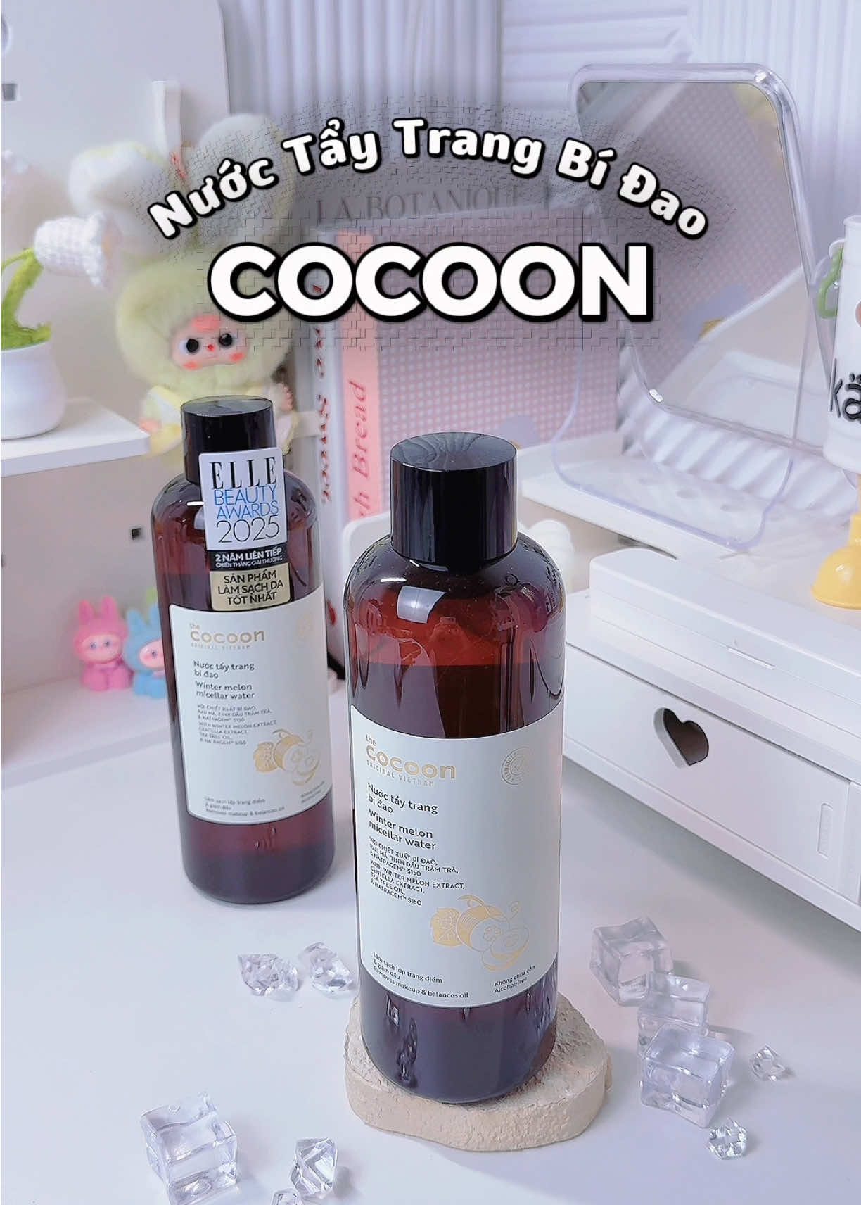 Dùng em này gần 1 năm, đây là combo thứ 3 mình mua #nuoctaytrang #cocoon #skincare #dadaumun #tiktokviral 