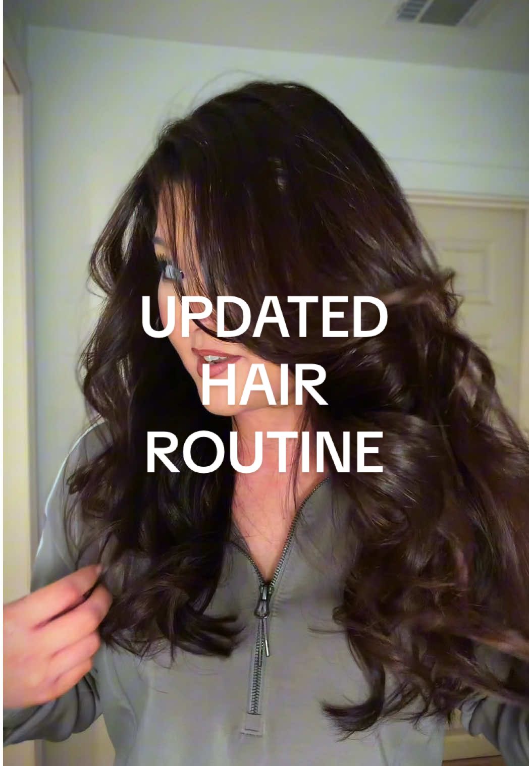 Updated hair routine 🤗 #hair #hairstyle #beauty #hairtutorial #grwm @herbalessences @Shark Beauty @TRESemmé 