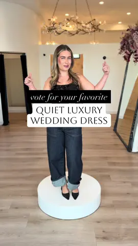 Quiet Luxury Wedding Dresses 🌹 #weddingdress #fyp  