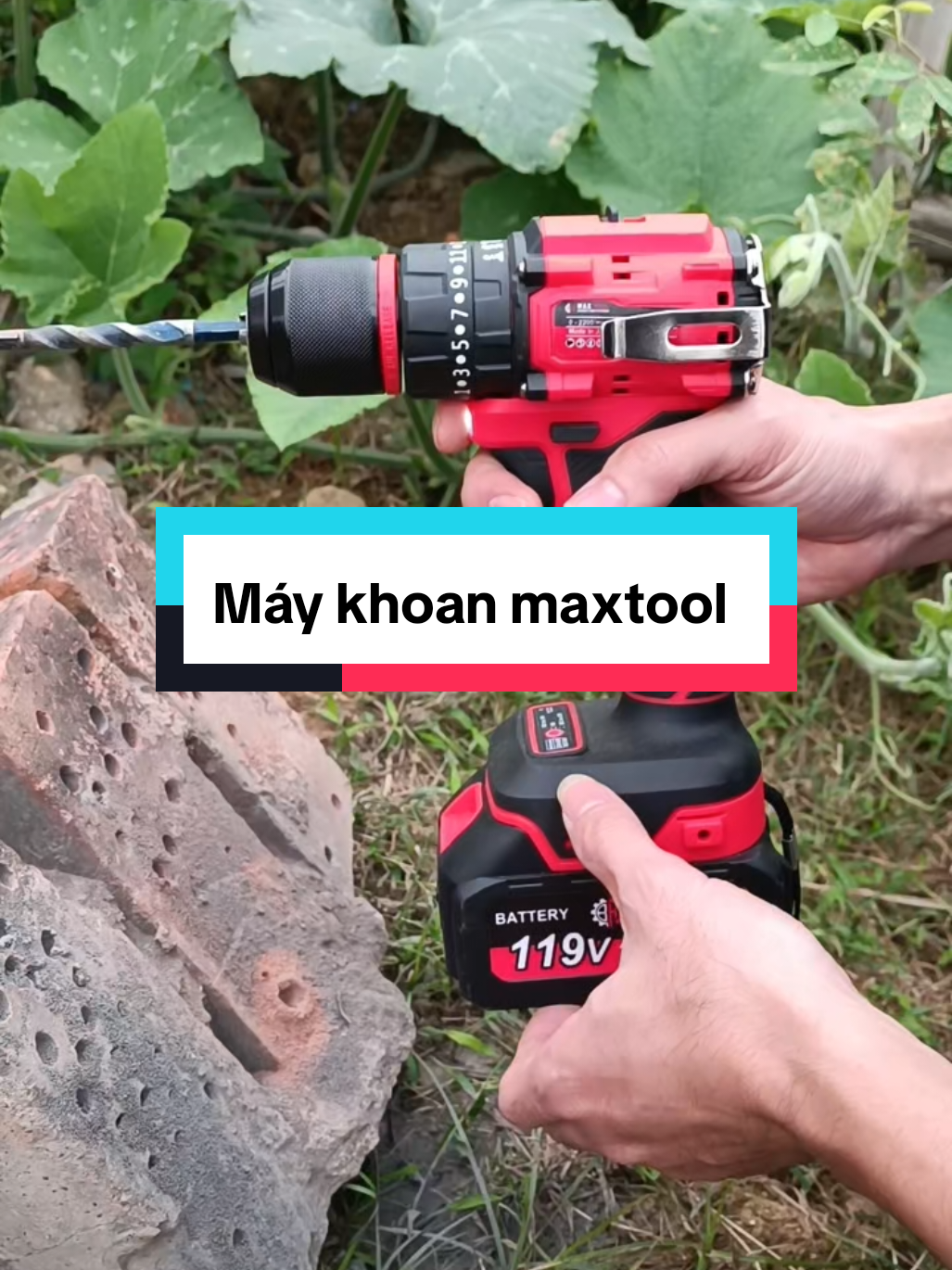 Máy Khoan Pin Maxtoll 13ly #anhdangstore #maykhoanmaxtool #maykhoanpin #khoanpin 