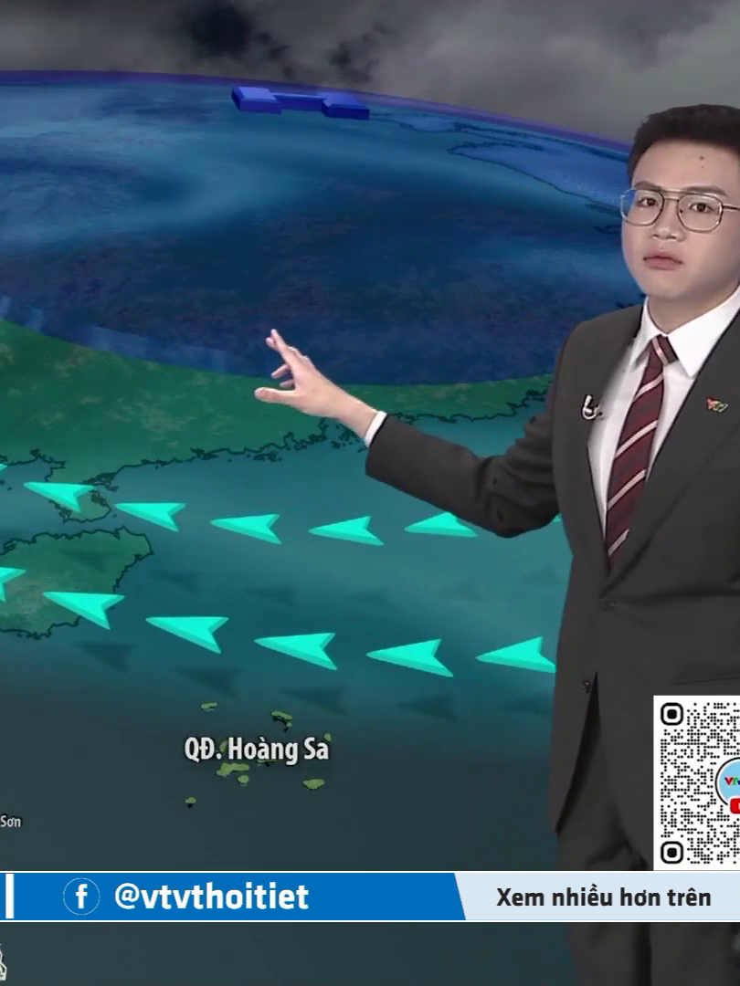 Dự báo thời tiết 12h30 - 28/01/2026 | Không khí lạnh di chuyển ra phía Đông | VTVWDB