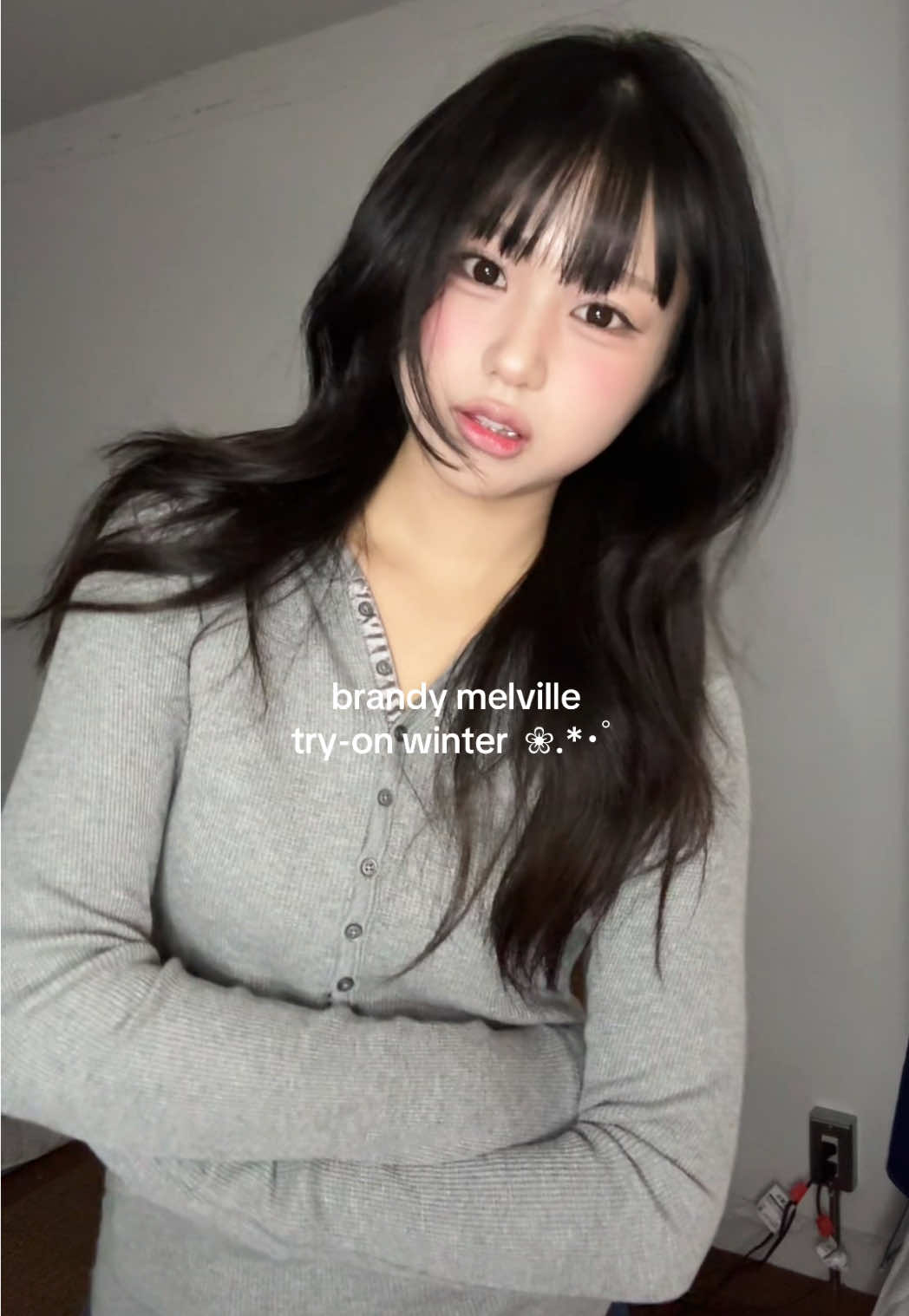 Brandy Melville 冬の購入品👢🇺🇸ཐིཋྀ.𖥔 ݁ ˖༘⋆𐦍⊹₊ ⋆#brandymelville #冬服#OOTD #07