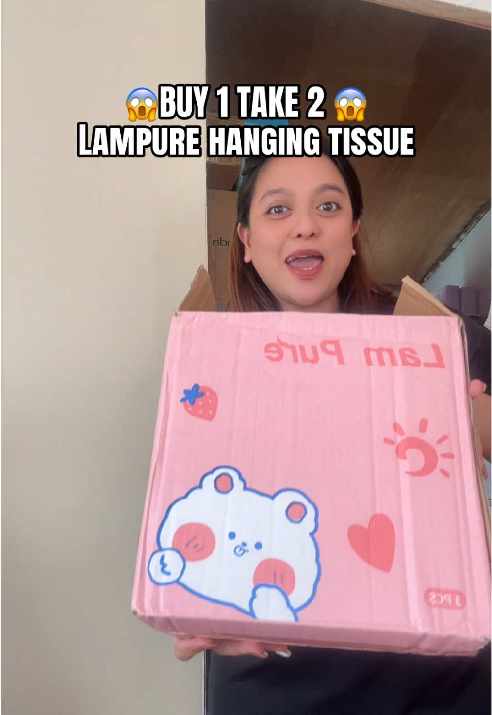 Wag la ng mag pahuli ngayon pay day sale dahil may promo na naman ang atimg Lam pure hanging tissue #lampure #hangingtissue #tissuepaper #tissue #lampurehangingtissue 