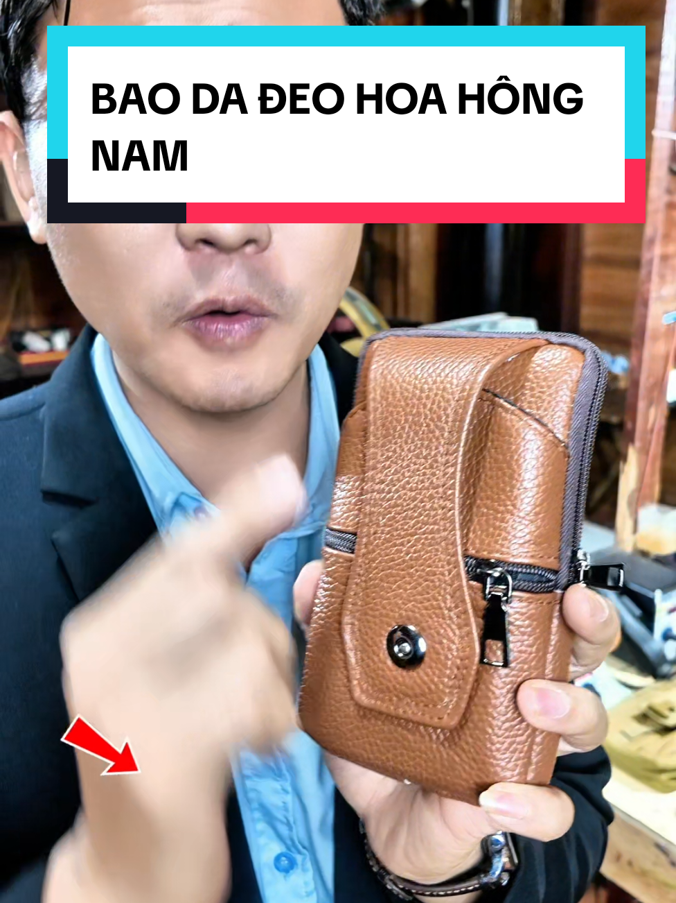 Bao da điện thoại đeo hông nam. túi đựng điện thoại. bao da đeo điện thoại. túi đeo hông  #baodadungdienthoai #baodadeohong #tuideothatlung #tuideohong #baodadienthoaideohong   