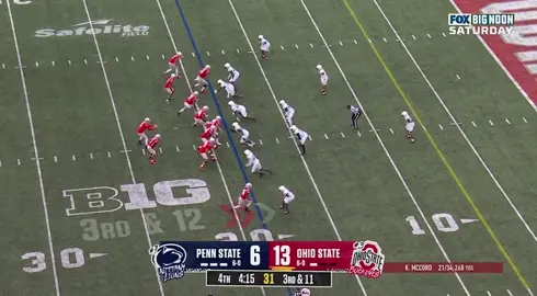 Marvin Harrison jr’s touchdown vs Penn state🔥🔥#CollegeFootball#ohiostate#pennstate#marvinharrisonjr#clutch 