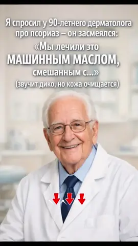 1.  Вы когда-нибудь встречали человека, который лечил кожные болезни пятьдесят лет назад? Я познакомился с таким на даче у соседей. Девяносто лет, бывший дерматолог районной больницы, на пенсии тридцать лет. Я пожаловался на псориаз - годами мучаюсь, перепробовал всё. Он засмеялся: «Сейчас вы лечитесь гормонами и биологическими препаратами за сотни тысяч. А мы лечили это машинным маслом». 2.  Я опешил: «Машинным маслом? Вы серьёзно?» Он кивнул: «Индустриальное масло И-20, смешанное с берёзовым дёгтем, серой и яичным желтком. Называли это «Болтушка». Три недели мазали - и кожа очищалась полностью. Псориаз, экзема, дерматиты - всё уходило. Потом запретили, сказали токсично. А люди выздоравливали без рецидивов на годы». 3.  Вот что меня поразило: он достал старую тетрадь с рецептами, показал точные пропорции. Оказывается, машинное масло работало как проводник, доставляя активные вещества дёгтя и серы глубоко в кожу. Современные мази действуют поверхностно, дают временное облегчение. «Болтушка» лечила причину - останавливала патологическое деление клеток эпидермиса, снимала воспаление на уровне дермы. 4.  Я спросил: «А сейчас можно так лечиться?» Он пожал плечами: «Официально никто не назначит - нет сертификации, протоколов. Но если ты готов рискнуть, я дам тебе рецепт. Только точно соблюдай пропорции, иначе кожу сожжёшь». Он продиктовал состав, я записал. Нашёл все компоненты, смешал строго по граммам. Мазал поражённые участки три недели. 5.  Результат? Бляшки начали светлеть через неделю. Через три недели кожа очистилась на семьдесят процентов. Впервые за годы я могу носить короткий рукав без стыда. Если у вас псориаз, экзема, атопический дерматит, и ничего не помогает - переходите по ссылке в шапке профиля. Там полный состав «Болтушки» с точными пропорциями и технологией нанесения. Официальная медицина молчит об этом. Решайте сами.