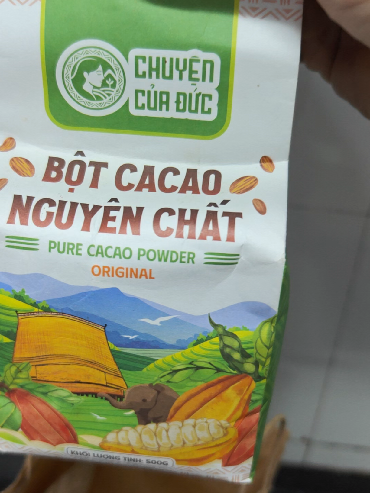 Bộ cacao nguyên chất nha #fyp #vietgomreview #tiemgomviet 