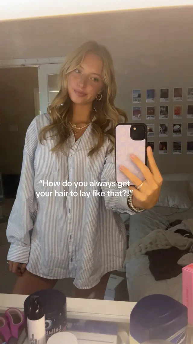 I live by this rod #hair #heatlesscurls #overnight #girltok #fypシ 