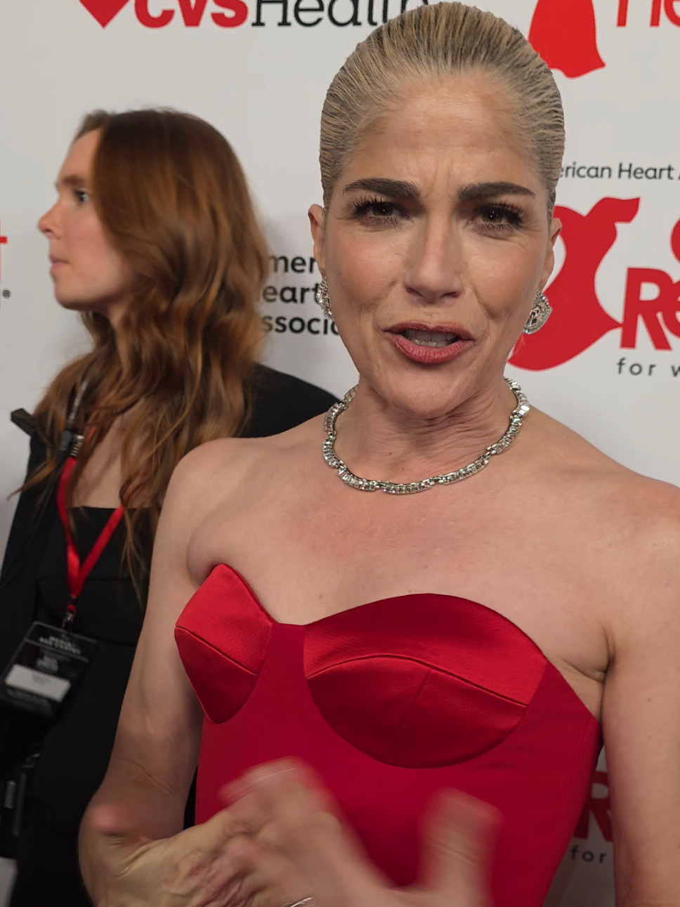 she looks incredible!! #selmablair #goredforwomen #MLS #nyc 