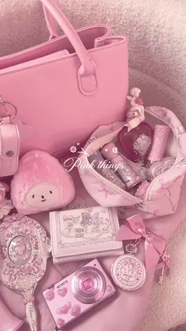 I love pink things ₊˚ ໑ 🎀💗 ⸝⸝⸝  pink • pink aesthetic • aesthetic • pink things • pink core • girl things • girly things • princess • princess core ˓ ₊˚ ໑  🌷 @Mikana @Flower Knows Makeup  #mikana #mikanapinkbag #mikanabag #pink #pinkbag #pinkaesthetic #aesthetic #flowerknows #pinkcore #pinkthings #ugc #fyp 