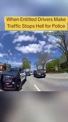 When Entitled Drivers Make Traffic Stops Hell for Police #copsoftiktok #cops 