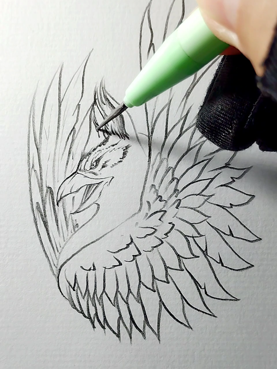 Duvido acertar o nome desse bicho 😊✍️ #desenho #drawing #fyp #tattoo 