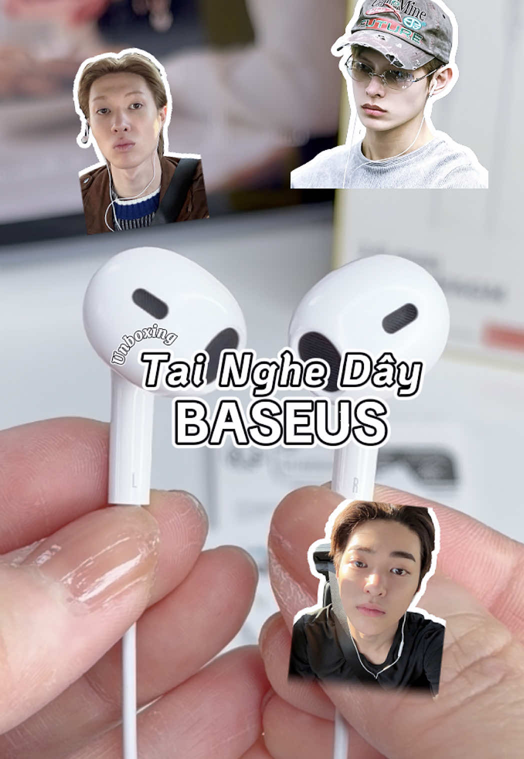 Style tai nghe dây dạo này nổi quá mà đeo cũng tiện nữa giá rẻ thì chốt luôn nè 😉 #n#nvuyummy08t#tainghedayt#tainghedienthoai