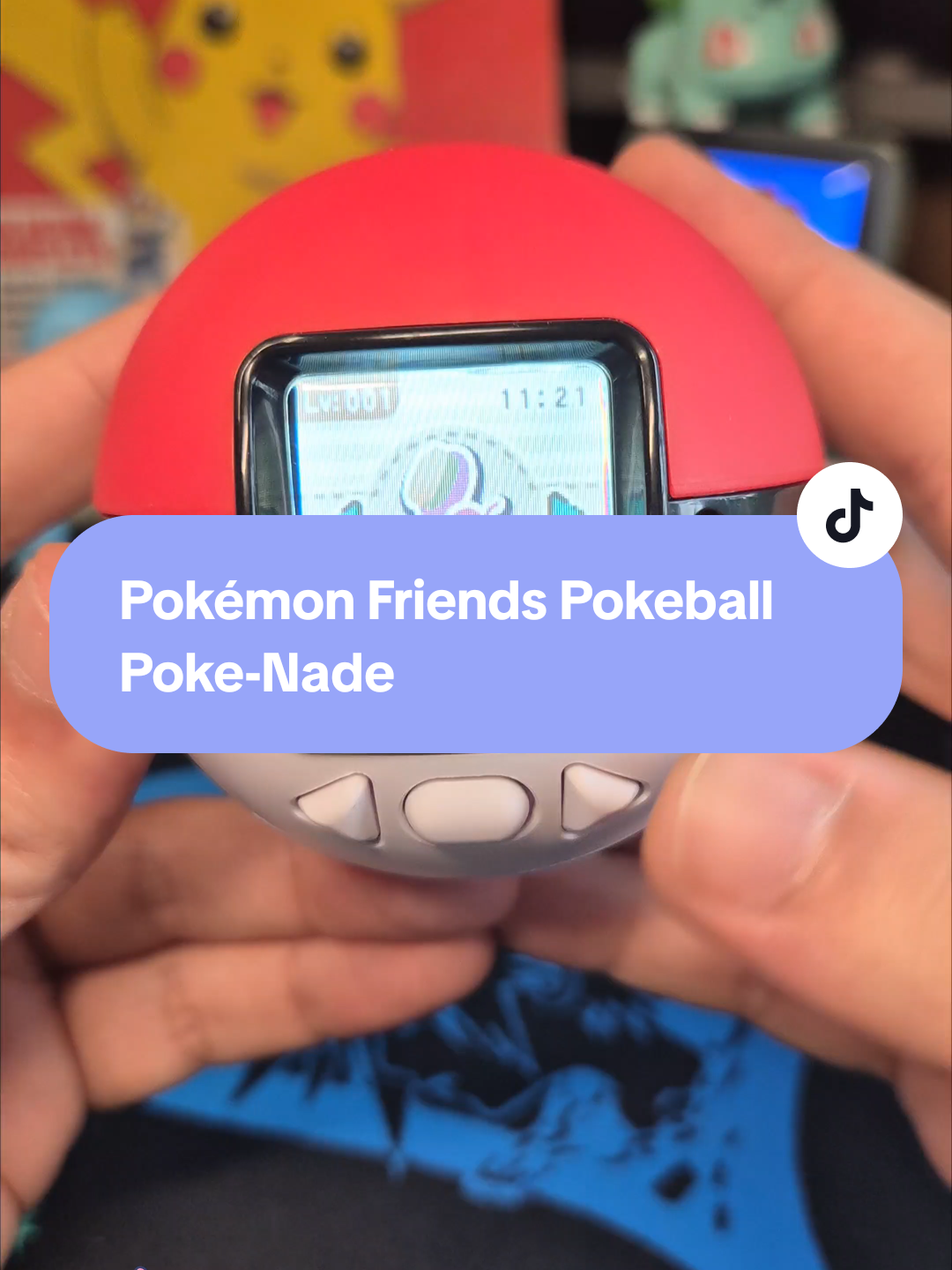 Pokémon Friends Pokeball Poke-Nade Takara Tomy #pokemon #pokeball #pokenade #vpet #tamagotchi 