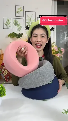 Gối úp mặt foam mềm #xuhuong 